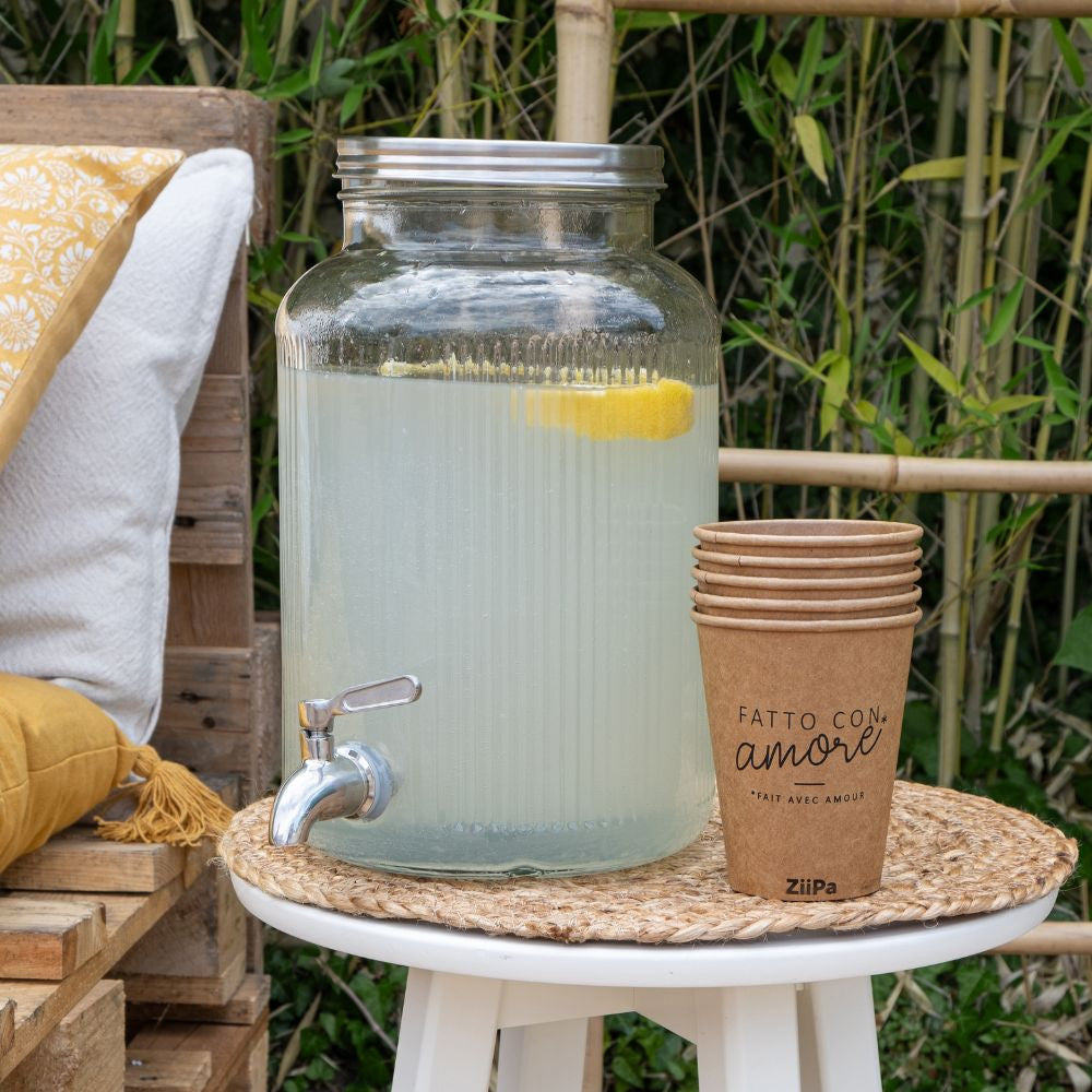 Fatto con amore • 8 Kraftbecher • 400 ml