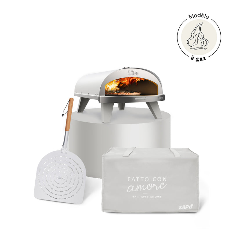 Iniziale Gas Pack • Piana Evo Gas Pizza Oven Set • Craie