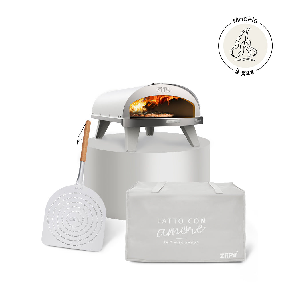 Iniziale Gas Pack • Piana Evo Gas Pizza Oven Set • Craie