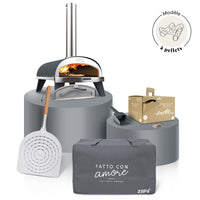 Pack Iniziale Bois • Coffret four à bois Piana Evo • Ardoise