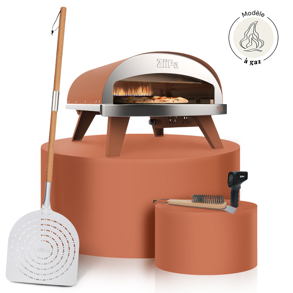 Pack Iniziale Sedici • Coffret four à gaz Piana Sedici • Terracotta