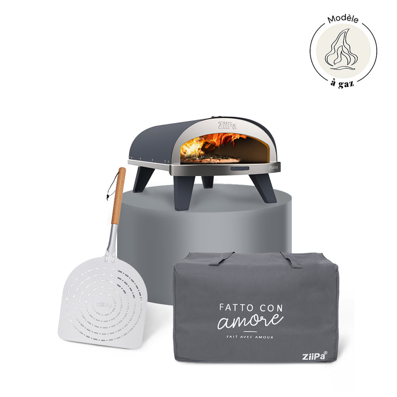 Pack Iniziale Gas • Piana Gaz gas oven box • Ardoise