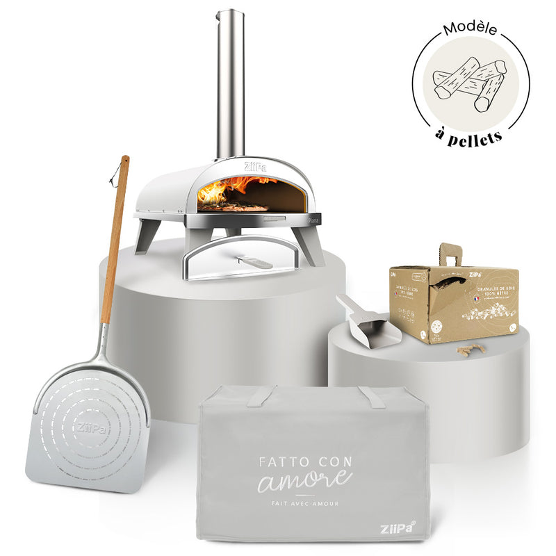 Pack Iniziale Pellets • Coffret four à bois Piana • Craie