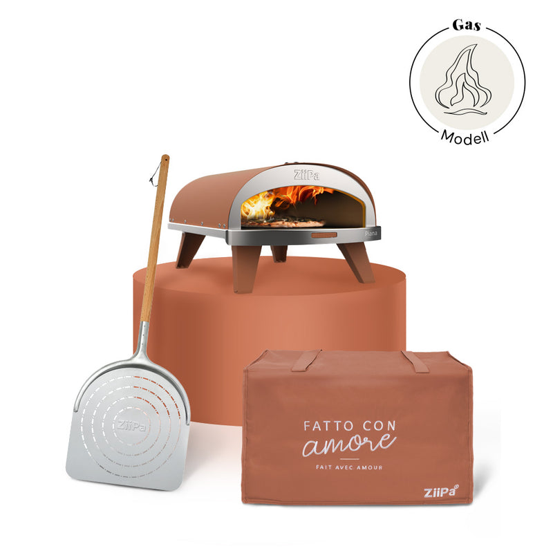Pack Iniziale Gas • Piana Gas Gasofenbox • Terracotta