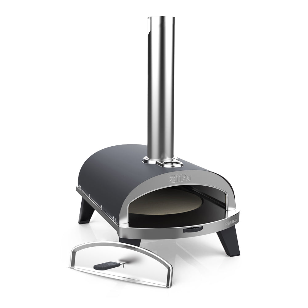 Piana Bois • Pelletbefeuerter Pizzaofen • Schiefer