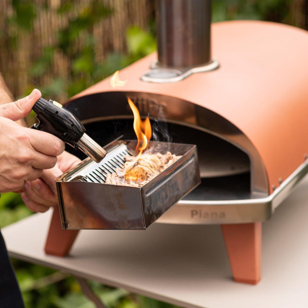 Piana • Pellet pizza oven • Terracotta