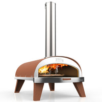 Piana • Pellet pizza oven • Terracotta