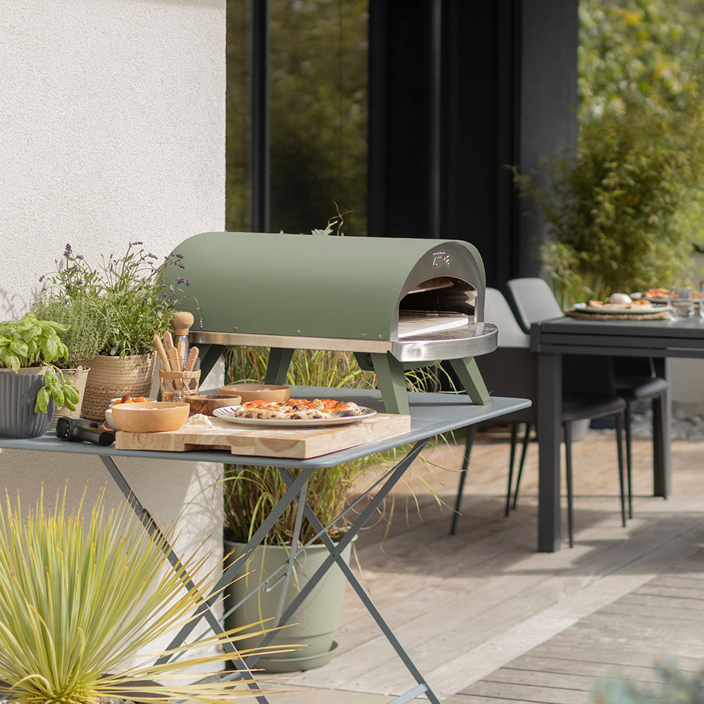 Piana Sedici Gas - 16" Gas Pizza Oven - Eucalyptus