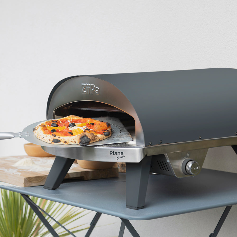 Piana Sedici Gaz • Four à pizza à gaz 16" • Ardoise