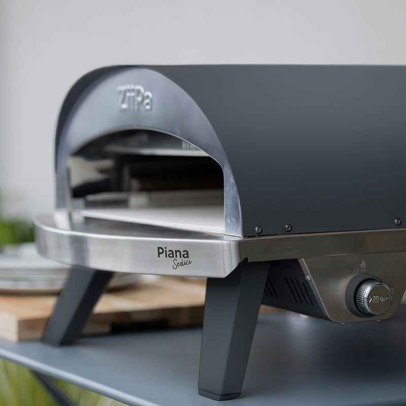 Piana Sedici Gaz • Four à pizza à gaz 16" • Ardoise