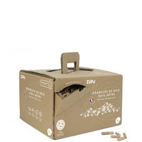 Pellets de hêtre • Carton distributeur de 5 kg de pellets alimentaires