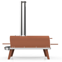 Piana Evo Bois • Four à pizza à pellets 12" • Terracotta