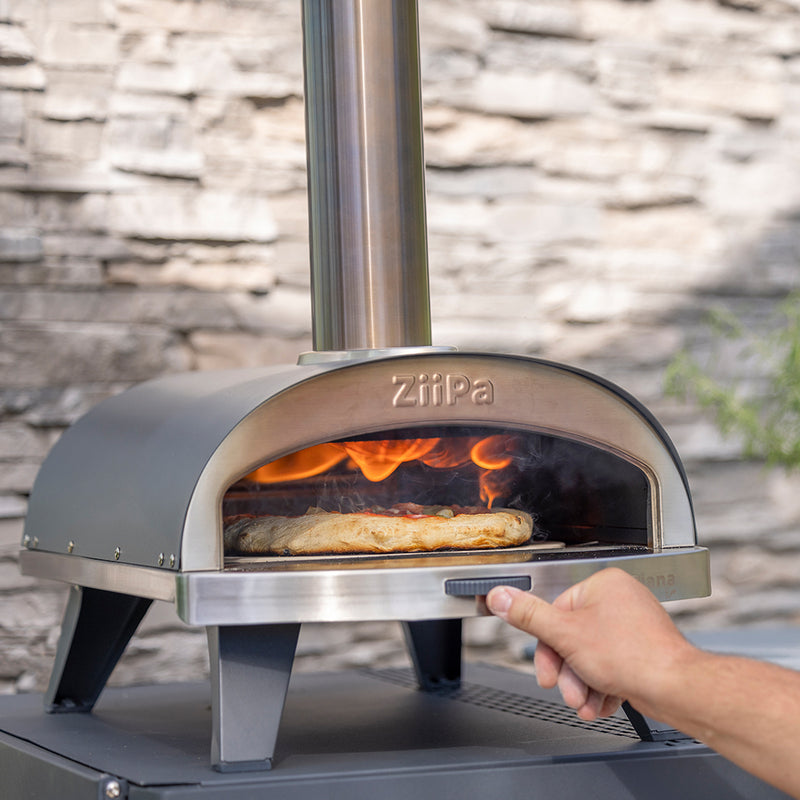 Piana Evo Bois • Four à pizza à pellets 12" • Ardoise