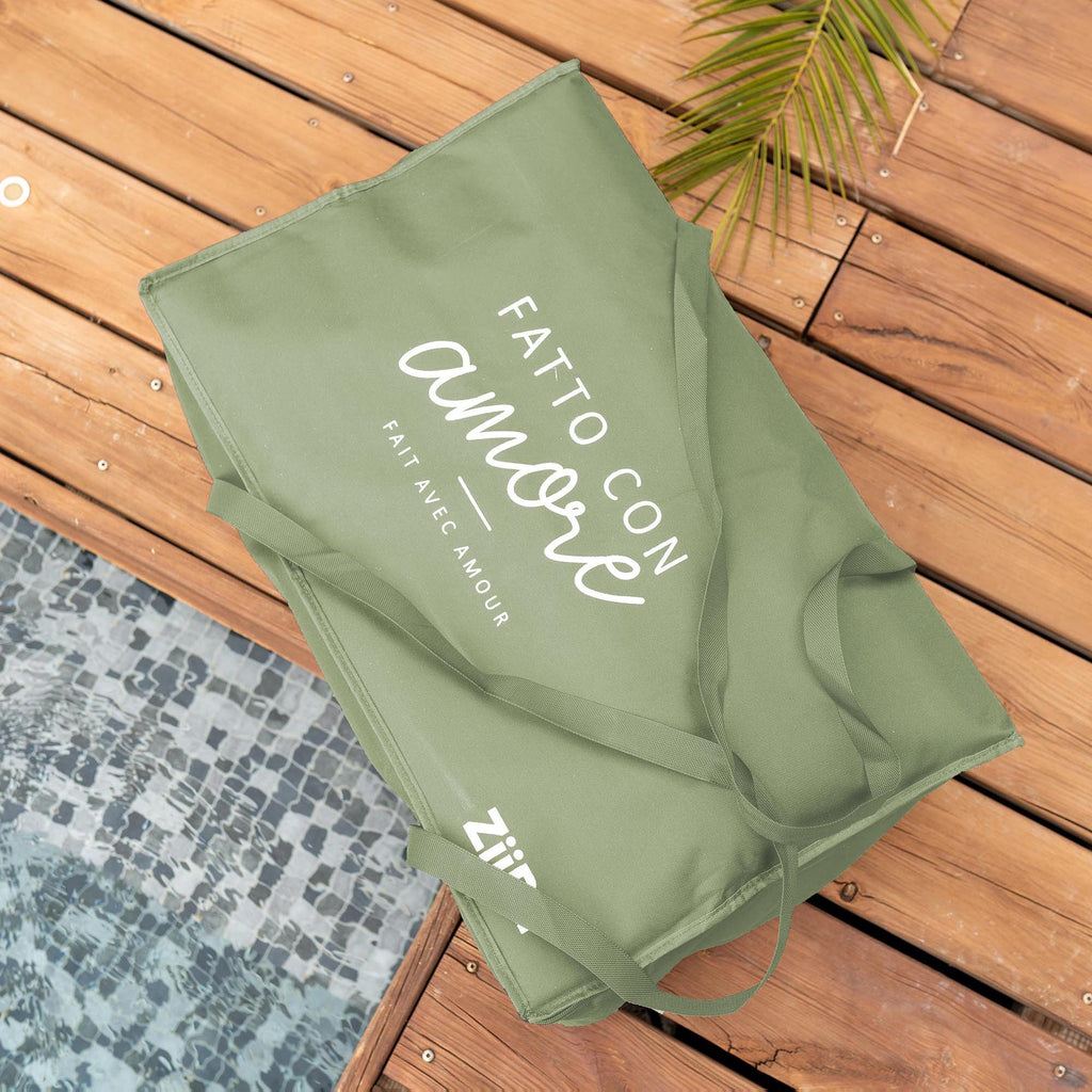 Fontana • Ofenabdeckung für Aufbewahrung und Transport • Eucalyptus