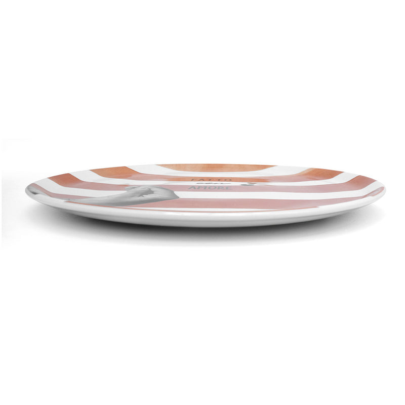 Atina • Set of 4 pizza plates • Terracotta