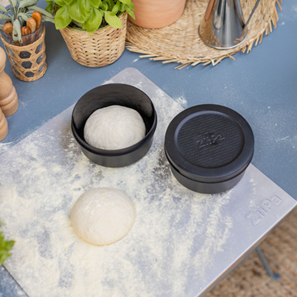 Spetina • Set de 6 boîtes à pâtons • Charbon