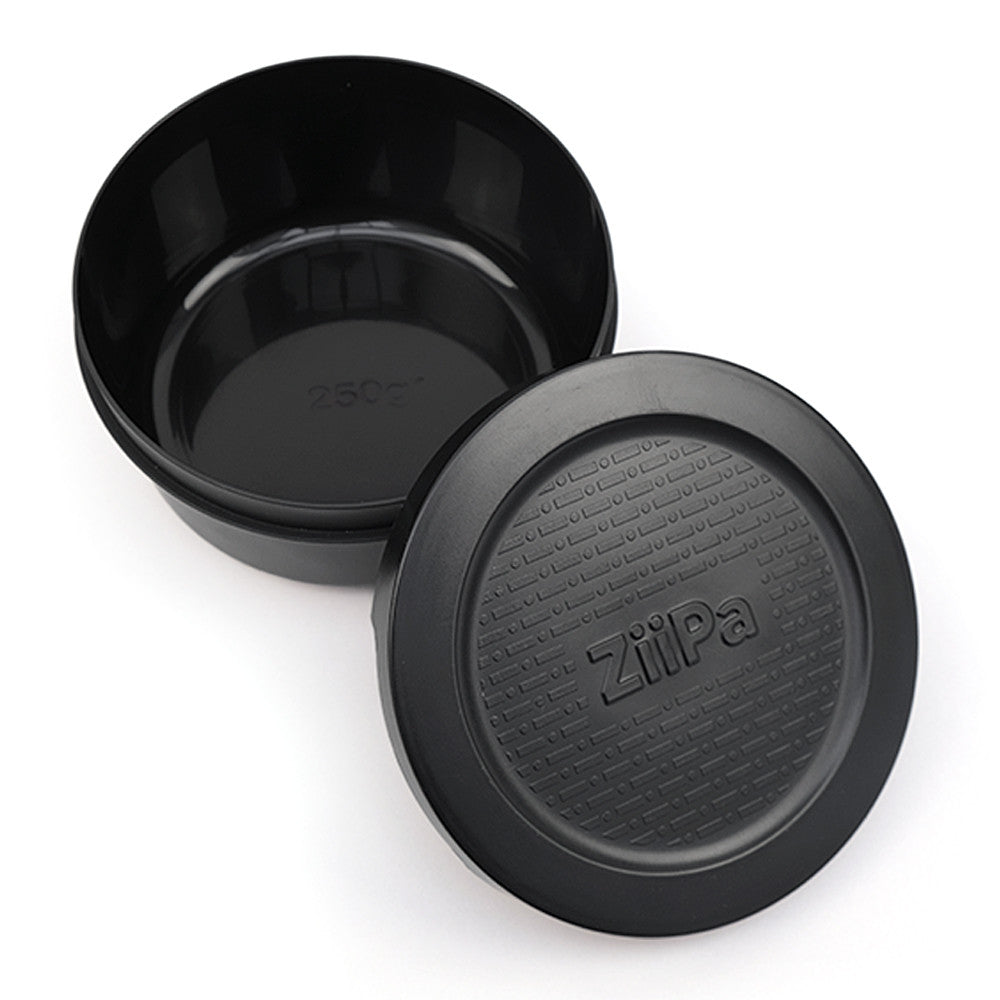 Spetina • Set de 6 boîtes à pâtons • Charbon