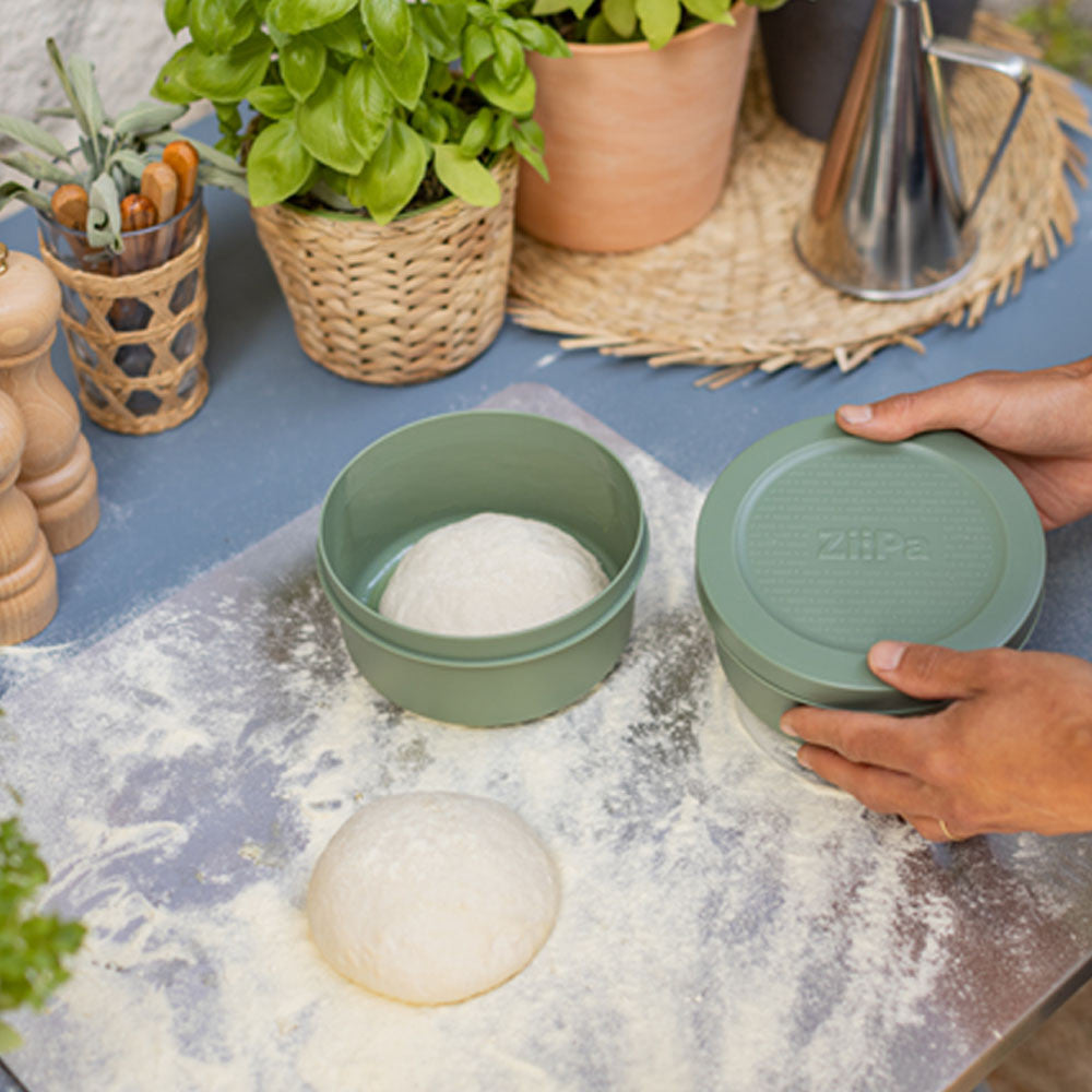 Spetina • Set of 6 dough boxes • Eucalyptus