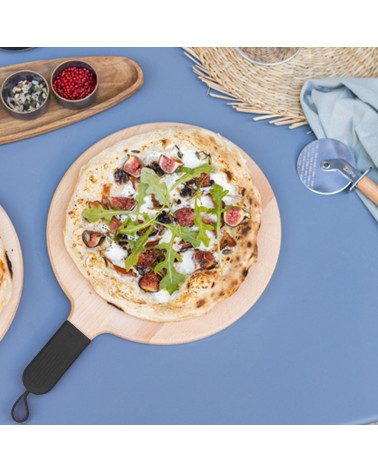 Sora • Wooden pizza board • Charbon