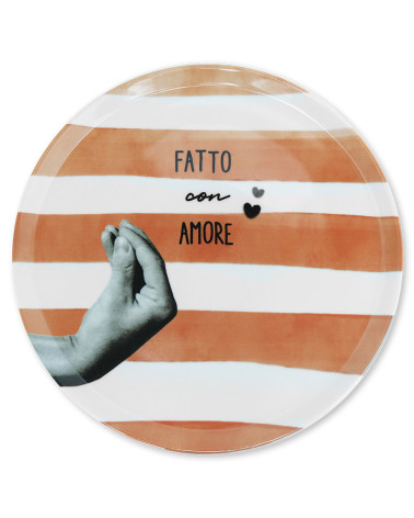 Piatto pizza • Atina • Terracotta