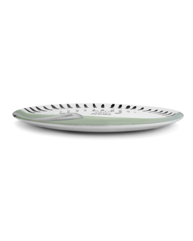 Set of 4 pizza plates • Atina • Eucalyptus