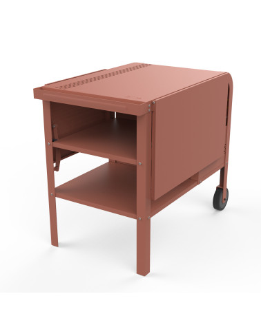 Fredda • Servierwagen • Terracotta