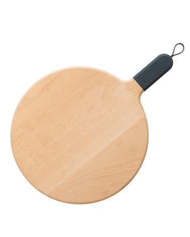 Pack Servizio • 2 Wooden pizza boards, Pizza cutter rocker • Ardoise