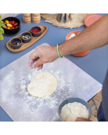 Spetina • Set aus 6 Schachteln für Pizzateig • Ardoise