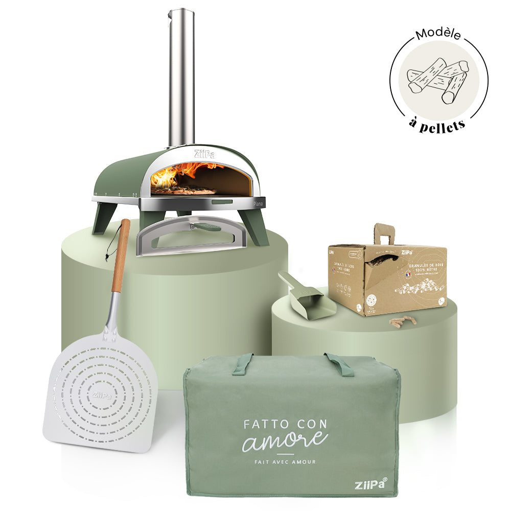 Pack Iniziale Bois • Coffret four à bois Piana Evo • Eucalyptus