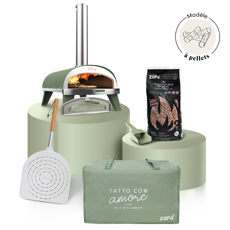Pack Iniziale Bois • Coffret four à bois Piana Evo • Eucalyptus