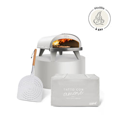 Pack Iniziale Gaz • Coffret four à Gaz Piana Evo • Craie