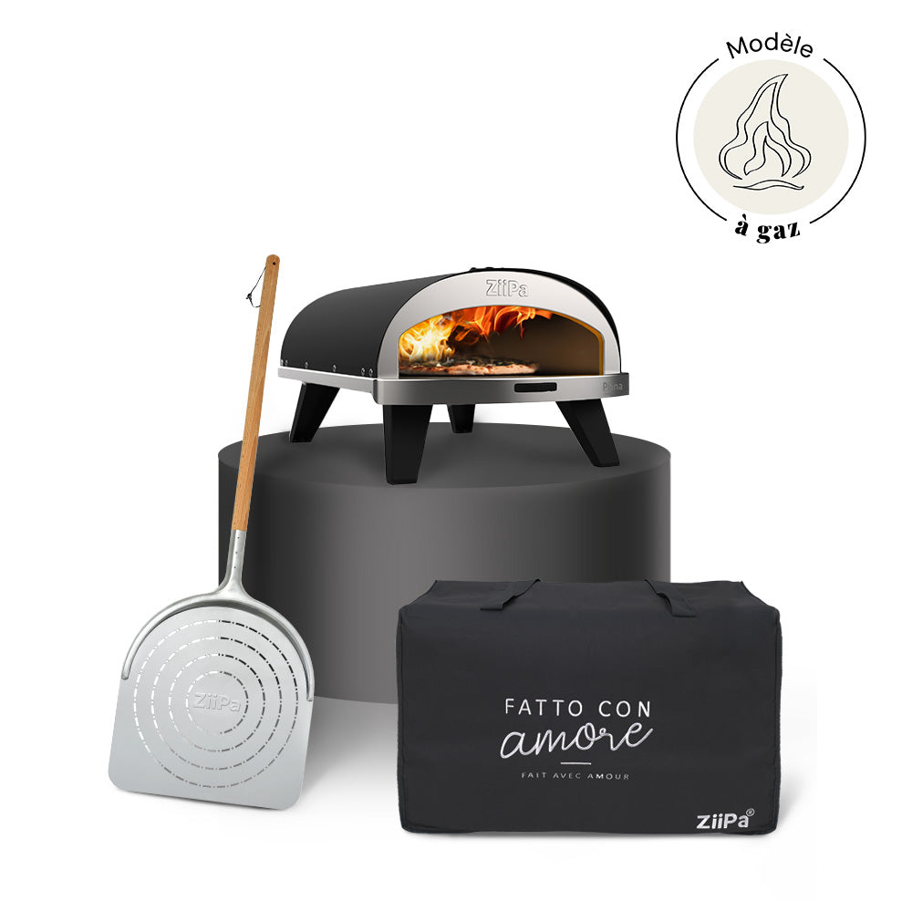 ZiiPa Pizza Ovens: Piana and Piana Gaz Compact, Colorful and