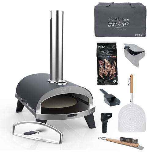 Pack Maestro • Coffret four à bois + 7 accessoires • Ardoise