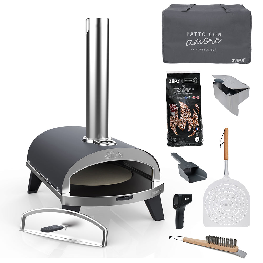 Pack Maestro • Coffret four à bois + 7 accessoires • Ardoise