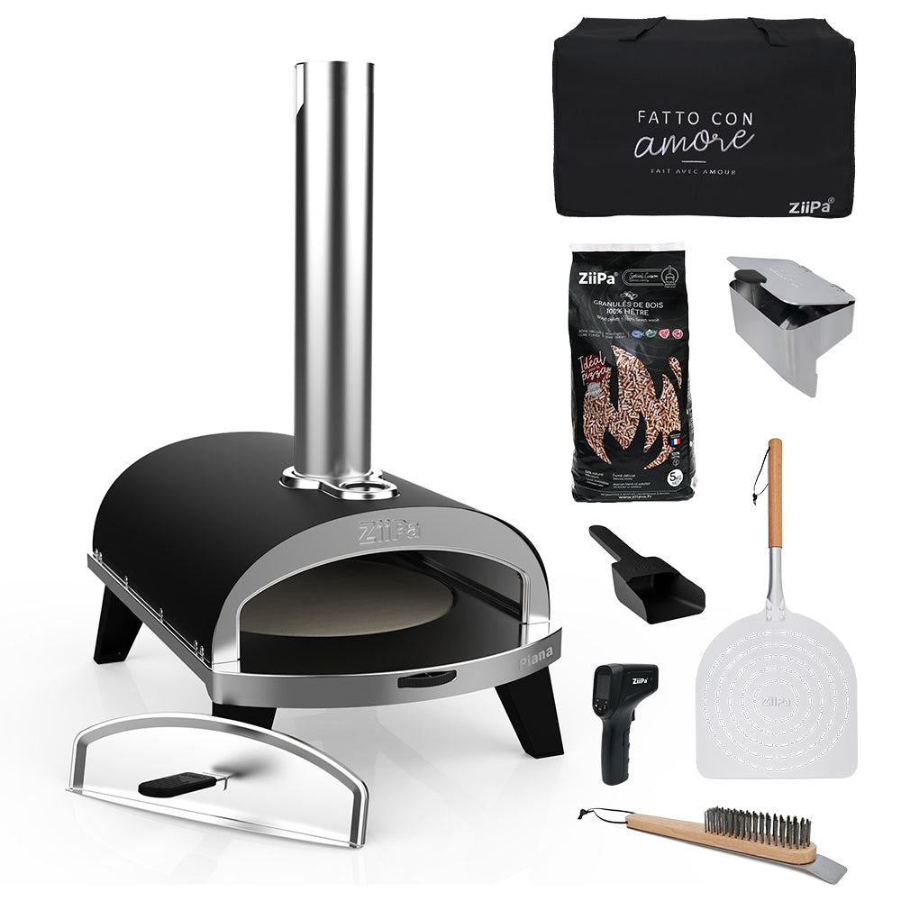 Pack Maestro • Coffret four à bois + 7 accessoires • Charbon
