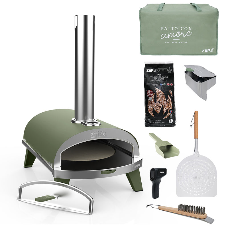 Pack Maestro • Coffret four à bois + 7 accessoires • Eucalyptus