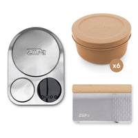 Pack Preparazione • Balance, 6 boîtes à pâtons, coupe pâtons • Sable