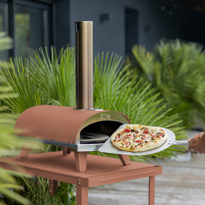 Pack Maestro • Coffret four à bois + 7 accessoires • Terracotta