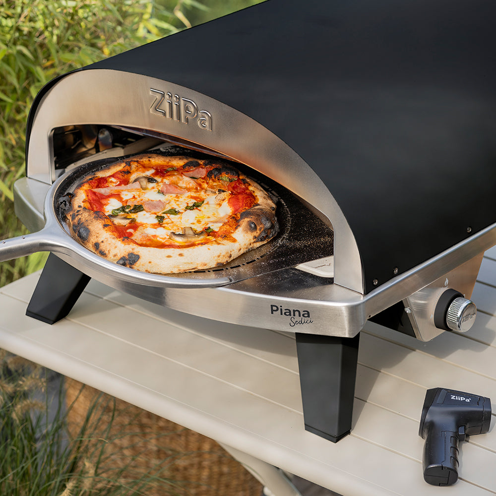 ZiiPa Pizza Ovens: Piana and Piana Gaz Compact, Colorful and