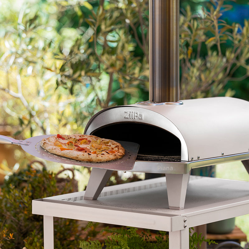 Pack Dolce Routine • Four à pizza à bois, pelle à pizza, housse de protection • Craie