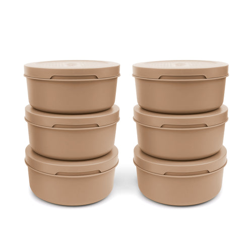 Spetina • Set mit 6 Teigboxen • Charbon