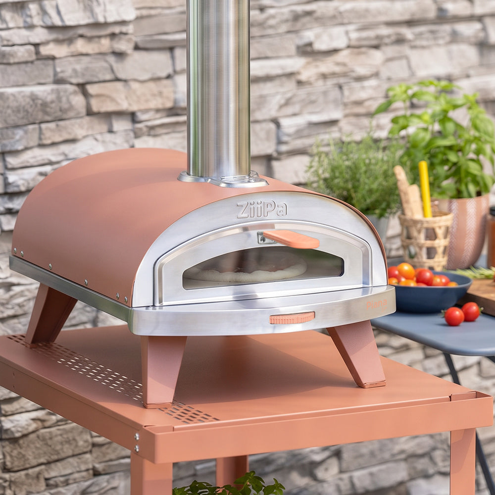 Piana Evo Bois• Four à pizza à pellets 12" • Terracotta