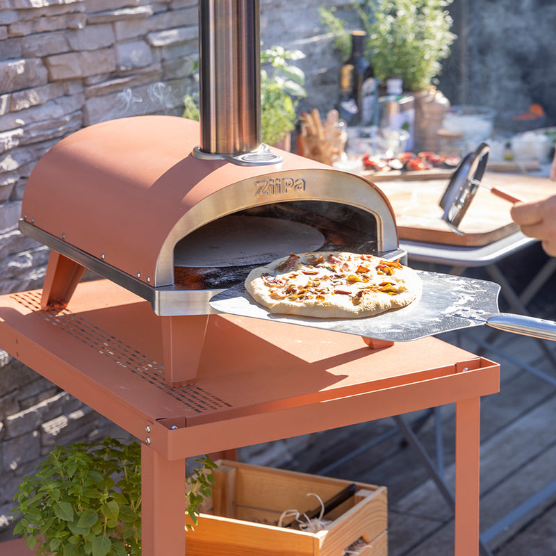 Piana Evo Bois• Four à pizza à pellets 12" • Terracotta