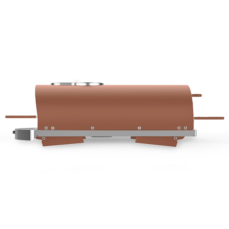 Piana Evo Bois • Four à pizza à pellets 12" • Terracotta