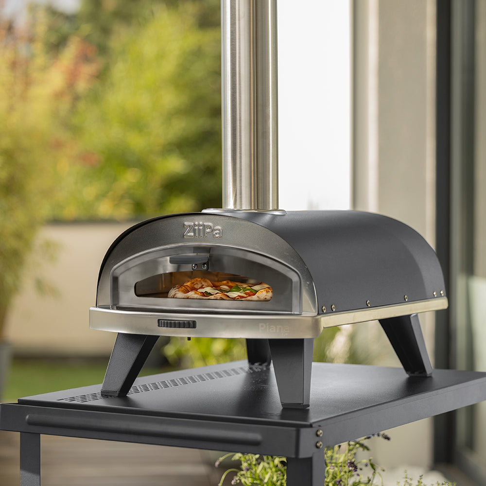 Piana Evo Bois • Four à pizza à pellets 12"  • Ardoise