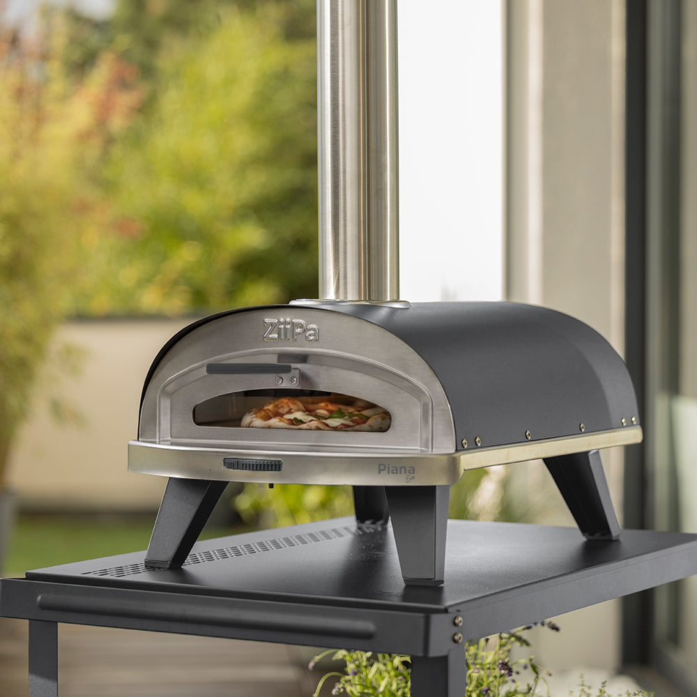 Piana Evo Wood • 12"-Pellet-Pizzaofen • Ardoise
