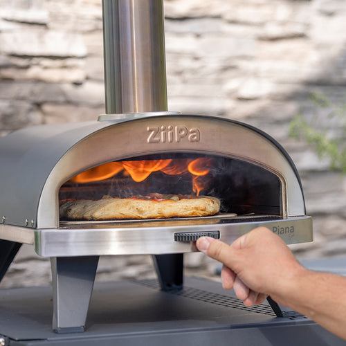 Piana Evo Bois • Four à pizza à pellets 12"  • Ardoise