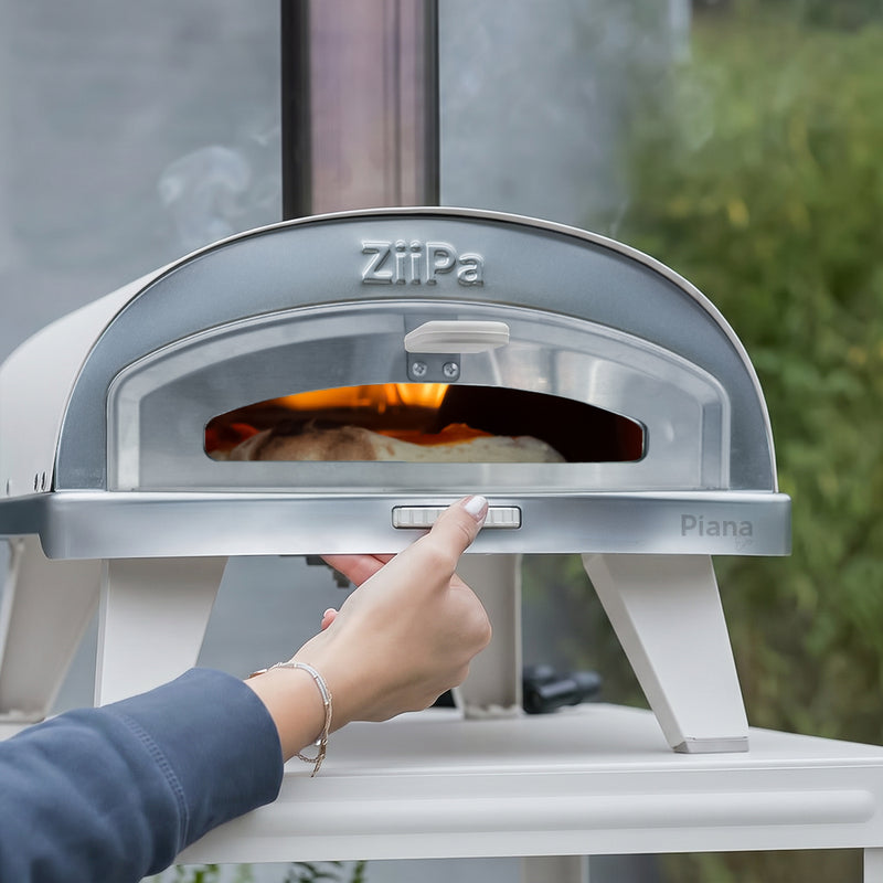 Piana Evo Bois • Four à pizza à pellets 12" • Craie