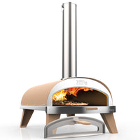 Piana Evo Bois • Four à pizza à pellets 12" • Sable