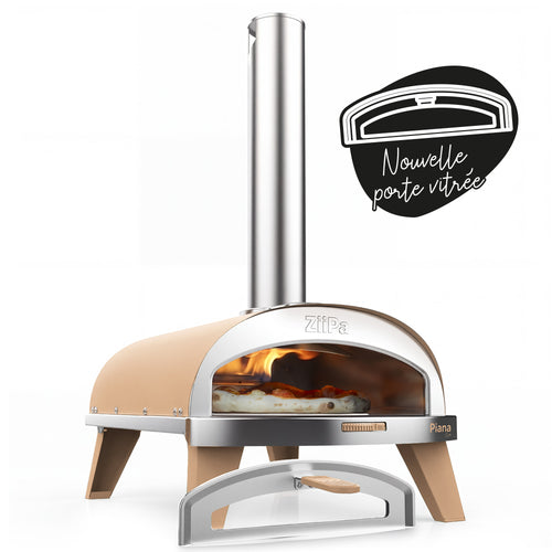 Piana Evo Bois • Four à pizza à pellets 12" • Sable